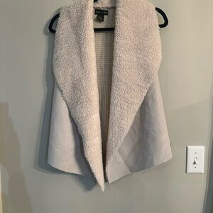 Faith & Zoe Cream Teddy Jacket
